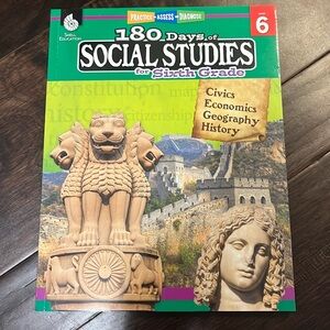 180 days if social studies for 6th grade